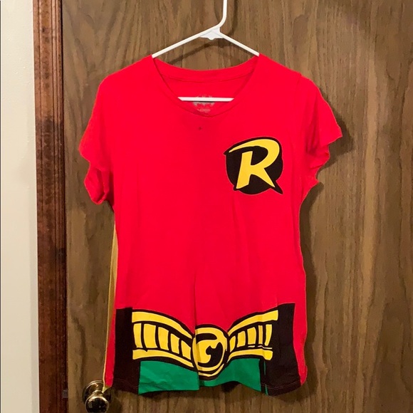 batman and robin t shirts with cape